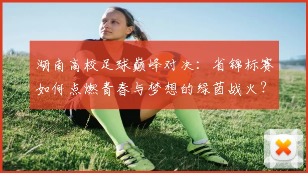 湖南高校足球巅峰对决：省锦标赛如何点燃青春与梦想的绿茵战火？